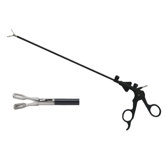 Laparoscopic surgical instrument gripper (non-invasive), 5MMX330MM of different shape